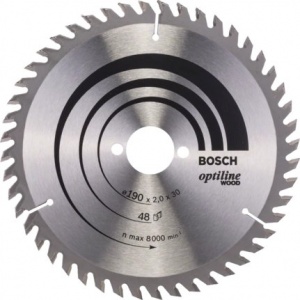 Bosch optiline wood lama per sega circolare 190x30 mm per legno 2608641186 - dettaglio 1