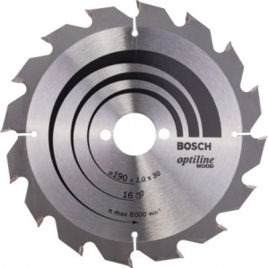 Bosch optiline wood lama per sega circolare 190x30 mm per legno 2608641184 - dettaglio 1