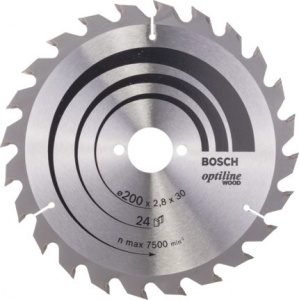 Bosch optiline wood lama per sega circolare 200x30 mm per legno 2608640618 - dettaglio 1
