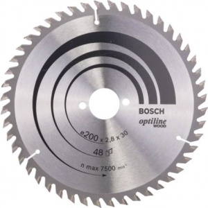 Bosch optiline wood lama per sega circolare 200x30 mm per legno 2608640620 - dettaglio 1