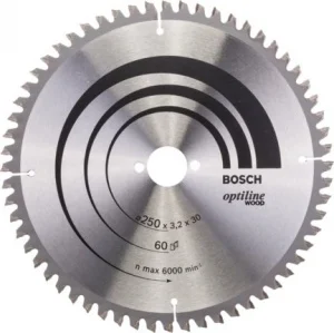 Bosch optiline wood lama per troncatrice 250x30 mm per legno 2608640644 - dettaglio 1