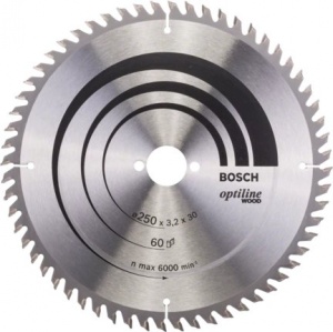 Bosch optiline wood lama per seghe da banco 250x30 mm per legno 2608640665 - dettaglio 1