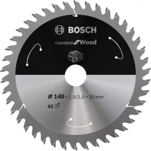 Bosch standard for wood lama per sega circolare 140x20 mm per legno 2608837672 - dettaglio 1