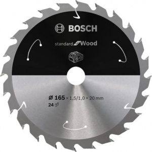 Bosch standard for wood lama per sega circolare 165x20 mm per legno 2608837685 - dettaglio 1