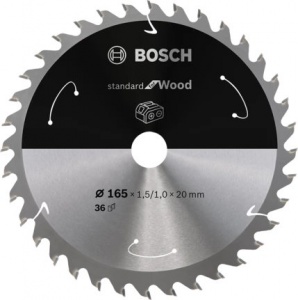 Bosch standard for wood lama per sega circolare 165x20 mm per legno 2608837686 - dettaglio 1
