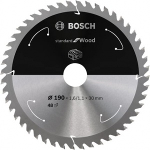 Bosch standard for wood lama per sega circolare 190x30 mm per legno 2608837710 - dettaglio 1