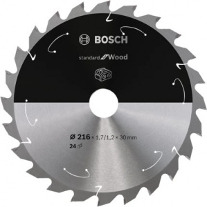 Bosch standard for wood lama per troncatrice 216x30 mm per legno 2608837721 - dettaglio 1