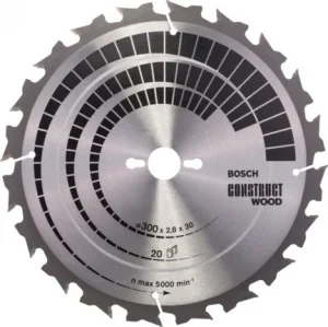 Bosch standard for construct wood lama per sega da banco 300x30 mm per legno 2608640700 - dettaglio 1