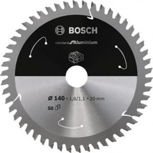 Bosch standard for aluminium lama per sega circolare 140x20 mm per alluminio 2608837755 - dettaglio 1
