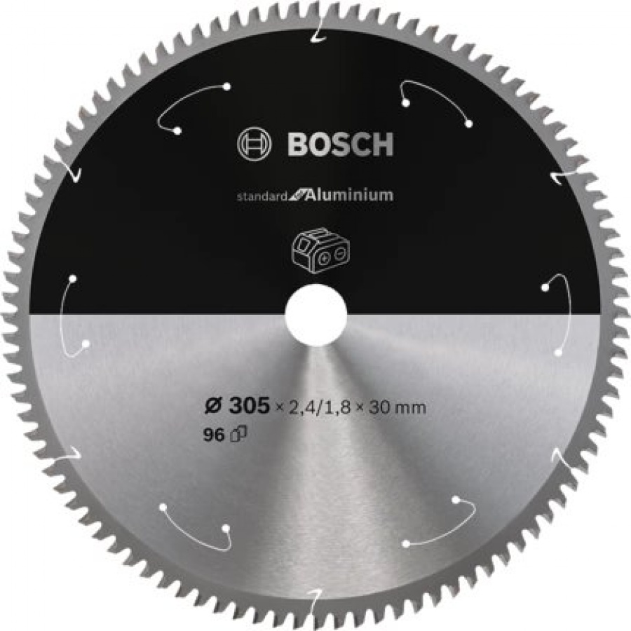 Bosch standard for aluminium lama per troncatrici 305x30 mm per alluminio 2608837782 - dettaglio 1