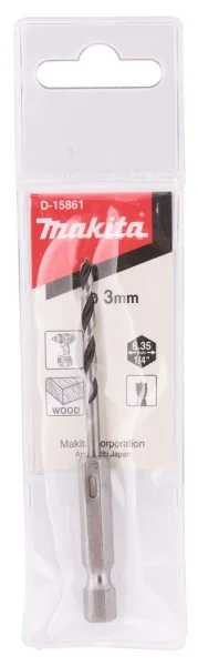 Makita  punta attacco rapido 1/4 per legno - dettaglio 2