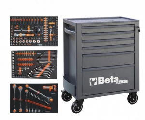 Beta RSC24/6-A Cassettiera antracite con assortimento in termoformati 249 Pz. - 024004002