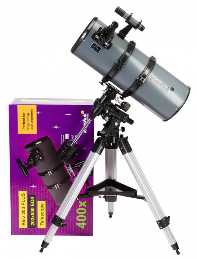 Levenhuk blitz 203 plus telescopio riflettore newtoniano 77107 - dettaglio 2