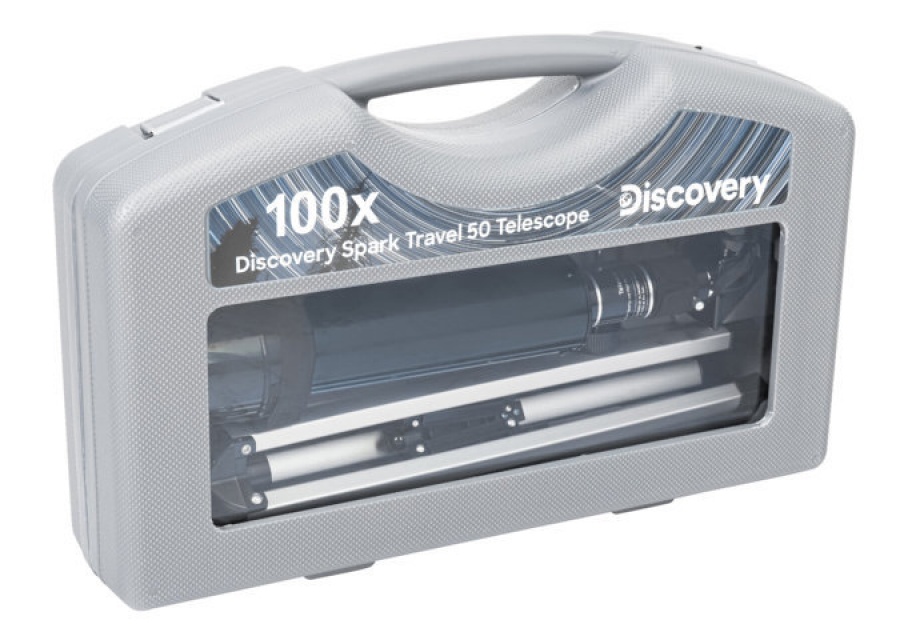 Discovery spark travel 50 telescopio rifrattore acromatico con custodia e libro 79277 - dettaglio 2