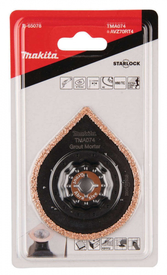 Makita Utensile Multifunzione CXT Agli Ioni Di Litio TM30DZ 12V Max - Batterie E Caricabatterie Non Inclusi, Blu/nero