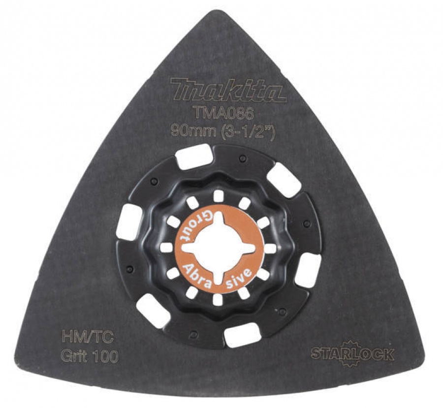 Makita b-69820 tma086 platorello abrasivo per utensile multifunzione starlock - dettaglio 2