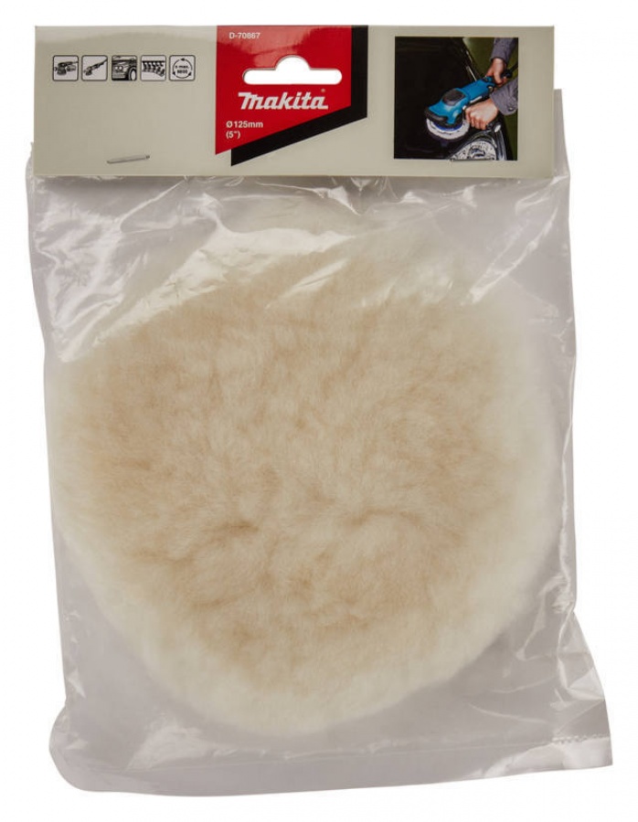 Disco In Lana D'agnello Per Lucidatura - 125 Mm, Perfetto Per Auto, Marmo E Superfici Delicate - Foto 6