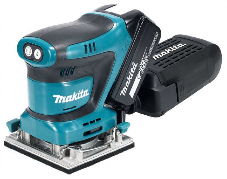 Makita DBO 180 RMJ Levigatrice Orbitale A Batteria 18V + 2x Batterie 4 0ah Caricabatterie Valigetta 85258674