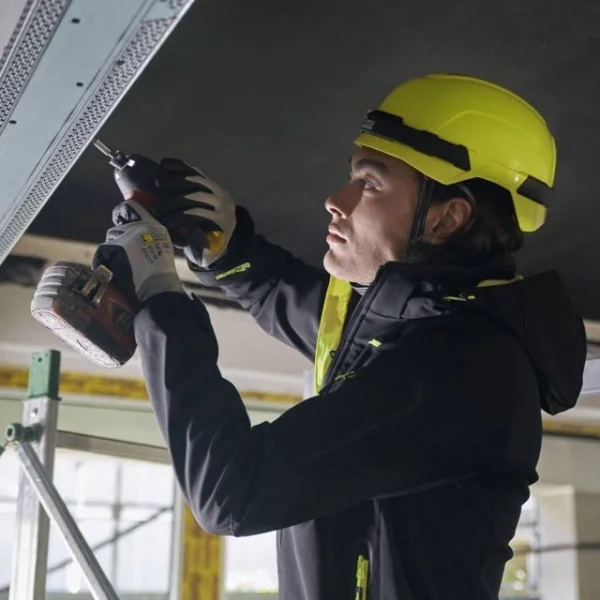 U-power antares casco di protezione da lavoro yellow fluo hs001yf - dettaglio 5