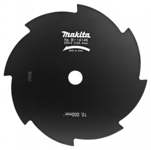Makita d-73324 lama in metallo a 8 denti per sfalcio con decespugliatore - dettaglio 1