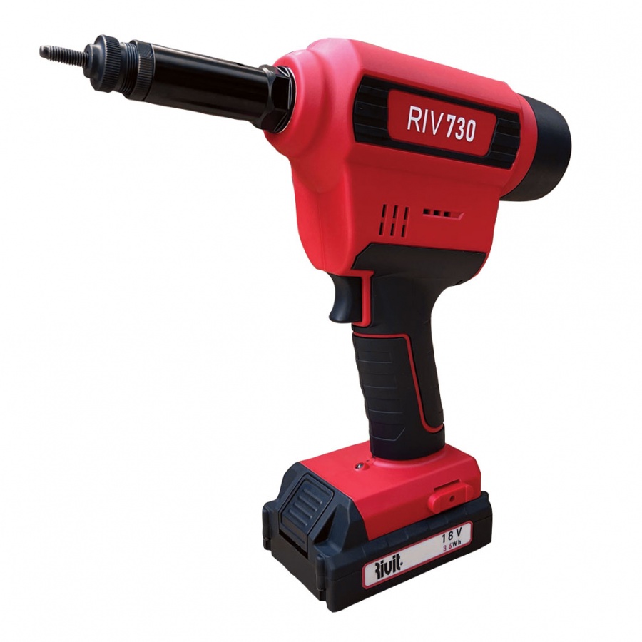 Rivit riv730 rivettatrice per inserti brushless a batteria 18v - dettaglio 1