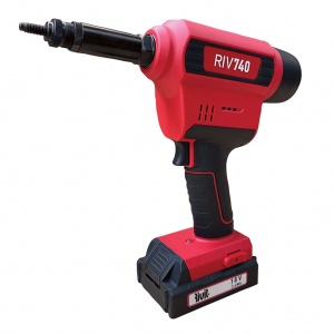 Rivit riv740 rivettatrice per inserti brushless a batteria 18v - dettaglio 1