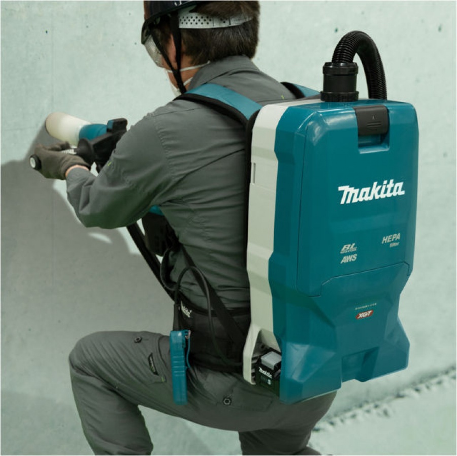 Makita vc012gz01 aspiratore a zaino bluetooth brushless 40 v senza batteria - dettaglio 2