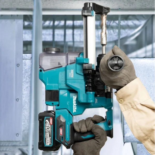 Makita HR010GD201 Tassellatore XGT SDS-Plus 40 V con due batterie - HR010GD201