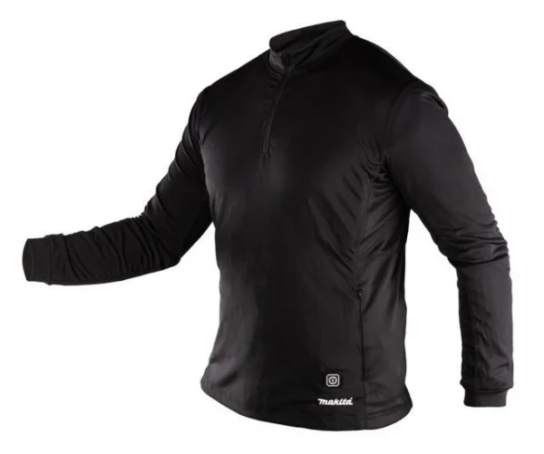 Makita dcx201c maglia termica con cerniera cxt - lxt senza batteria - dettaglio 1