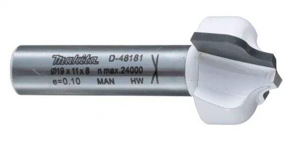 Makita d-11586 fresa ad ogiva profilata con gambo 8 mm - dettaglio 2