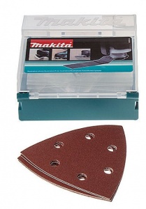 Makita conf-22947 carta abrasiva gr100 con cassetta in plastica 20 pz. - dettaglio 1