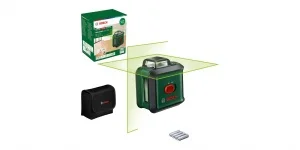 Bosch hobby universallevel 360 livella laser multifunzione per squadri a 2 linee verdi 0603663e05 - dettaglio 1