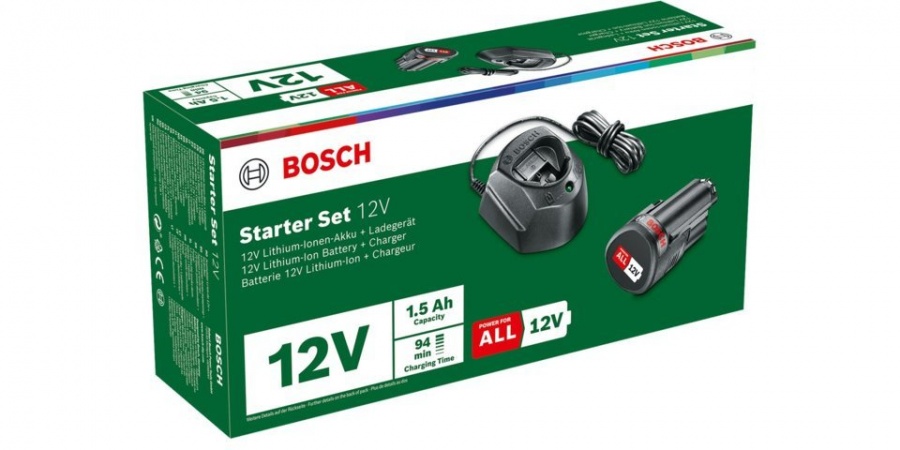 Bosch hobby 1600a01l3d starter set 12 v con batteria 1,5 ah - dettaglio 3
