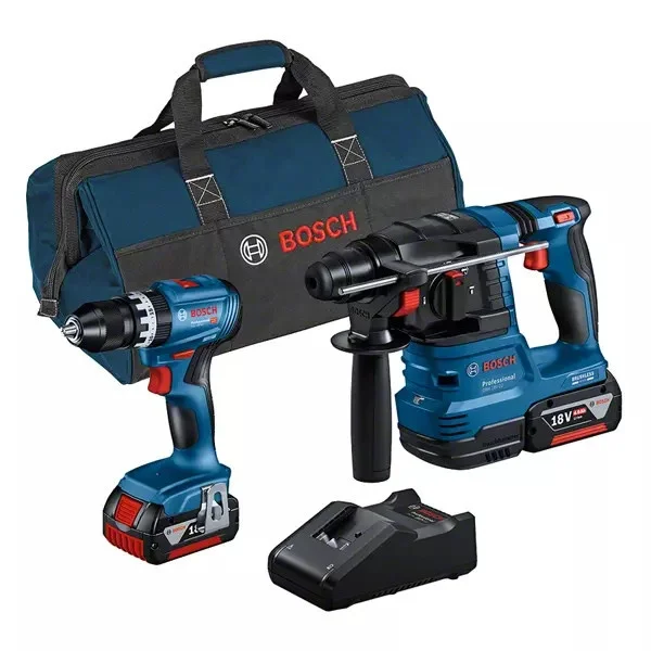 Bosch 0615A50039 Kit avvitatore e tassellatore a batteria 18 V