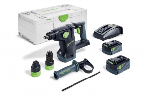 Festool khc 18 5,0 ebi-plus martello combinato tassellatore brushless a batteria 18 v 577448 - dettaglio 1