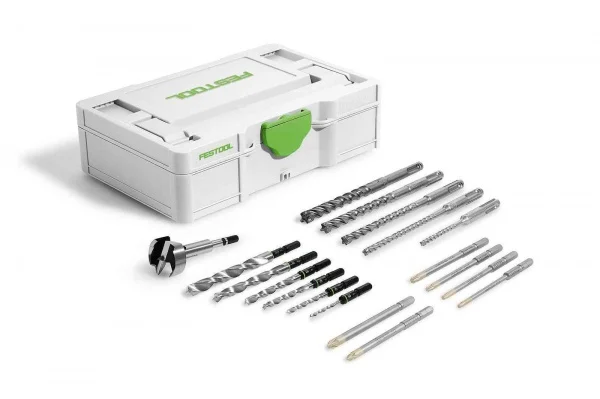 Festool set di inserti e punte per forare 18 pz. 578119 - dettaglio 1