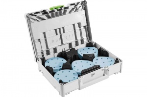 Festool  set dischi abrasivi granat 125 mm in systainer 100 pz. 578193 - dettaglio 1