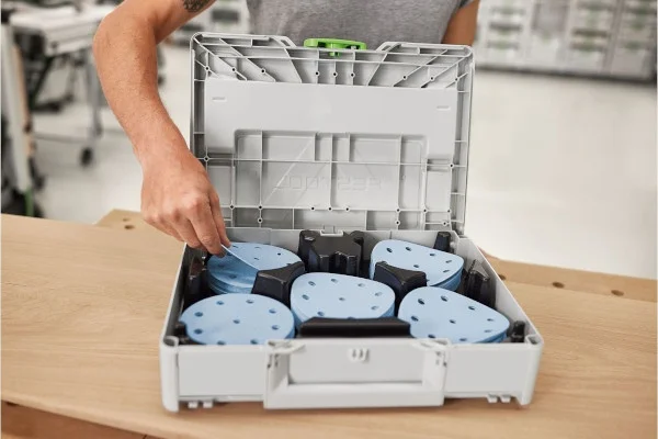 Festool  set dischi abrasivi granat 125 mm in systainer 100 pz. 578193 - dettaglio 2