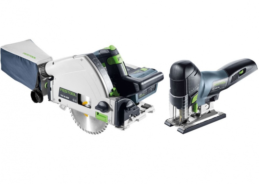 Festool TSC 55 K/PSC 420/TB M137 Combo Set di elettroutensili per tagliare 18 V - 578023