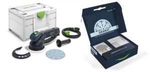 Festool ro 150 feq gr-set p levigatrice orbitale rotativa con set di abrasivi 578181 - dettaglio 1