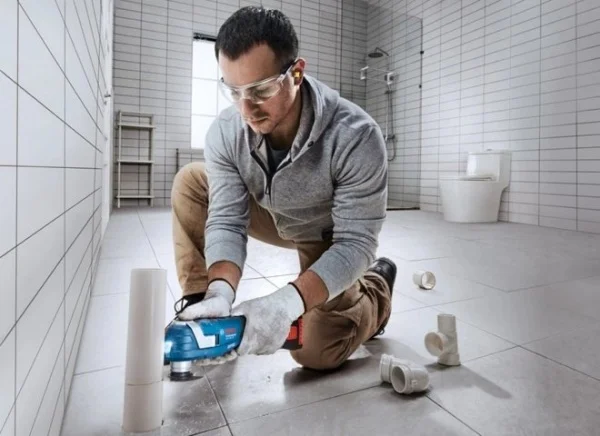 Bosch gop 18v-34 utensile multifunzione brushless 18 v con accessori senza batterie 06018g2002 - dettaglio 7