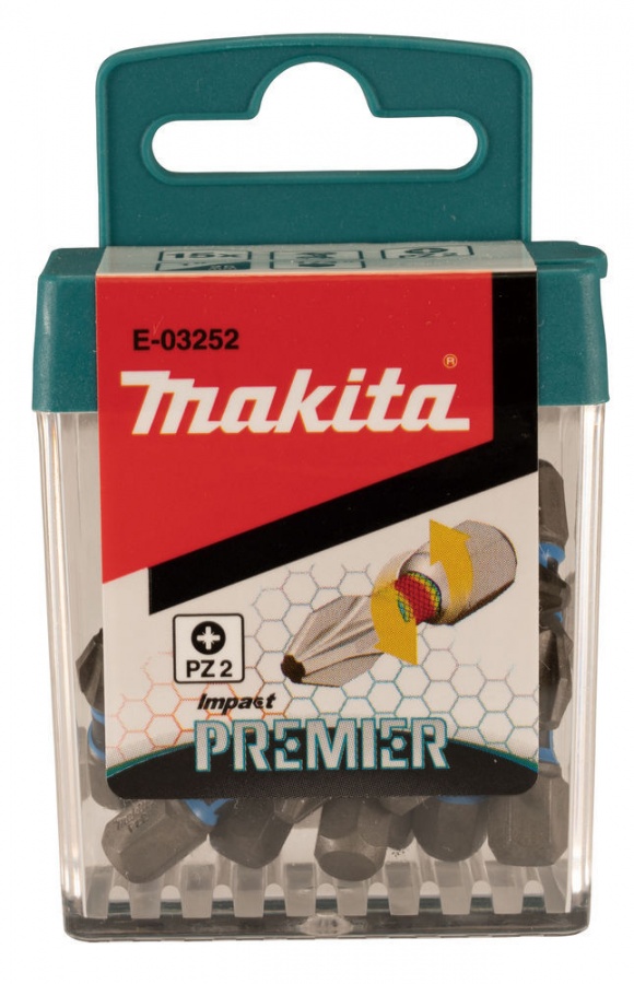 Makita  confezione inserti torsion impact premier - dettaglio 2