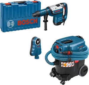 Bosch GBH 8-45 DV + GAS 35 M AFC + GDE 68 Set demolitore ed aspiratore Professional - 0615A5004K