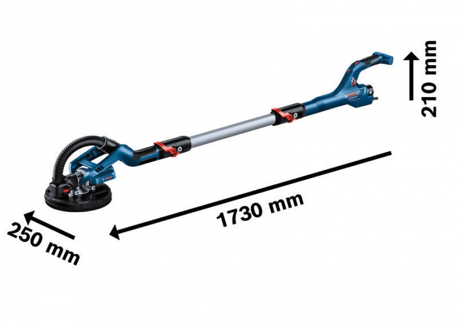 Bosch GTR 55-225 + GAS 35 M AFC Set levigatrice con aspiratore professionale - 0615A5005A