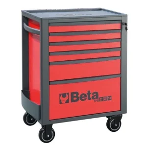 Beta RSC24/6-R Cassettiera porta attrezzi rossa 6 cassetti - RSC24/6-R