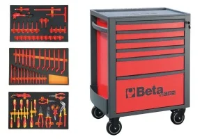 Beta RSC24/6-R Cassettiera con assortimento per riparazione veicoli ibridi 66 Pz. - 024004016