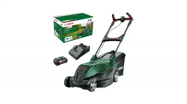 Bosch hobby advancedrotak 36v-44-750 tagliaerba elettrico a batteria 36 v brushless 44 cm 06008b9g03 - dettaglio 1