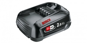 Bosch hobby pba 18v 2.0 ah w-b batteria al litio 1600a02cm5 - dettaglio 1