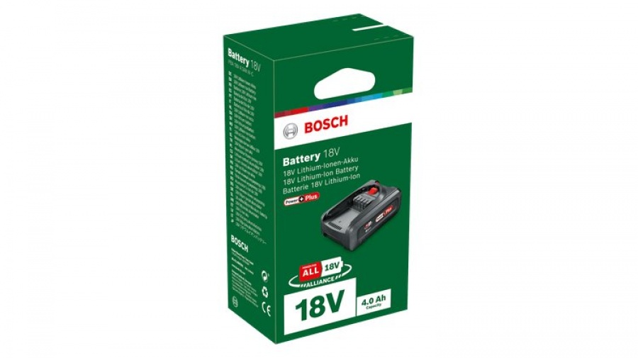 Bosch hobby pba 18v 4.0 ah power plus batteria al litio 1607a350t0 - dettaglio 4