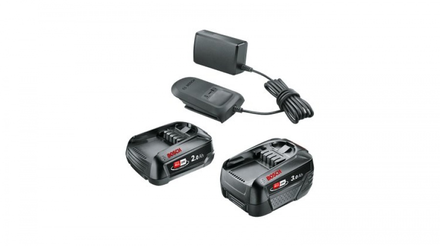 Bosch hobby starter set batterie 18 v con al 18v-20 1600a02v33 - dettaglio 2